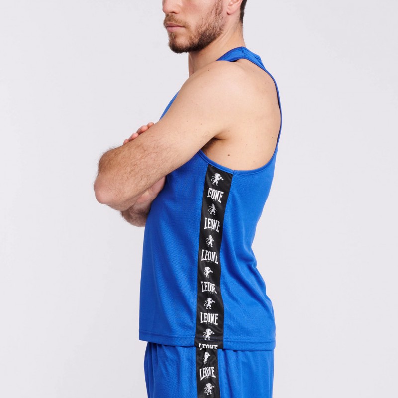 LEONE ambassador BOXING SINGLET-blue